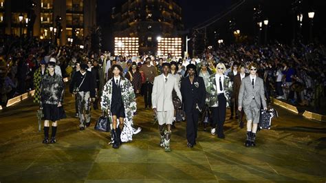 protesters louis vuitton|Louis Vuitton fashion show models.